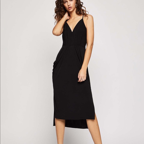 BCBGeneration Women's Sleeveless Midi Shift Dress - Stretch Crew Neck Casual Dress